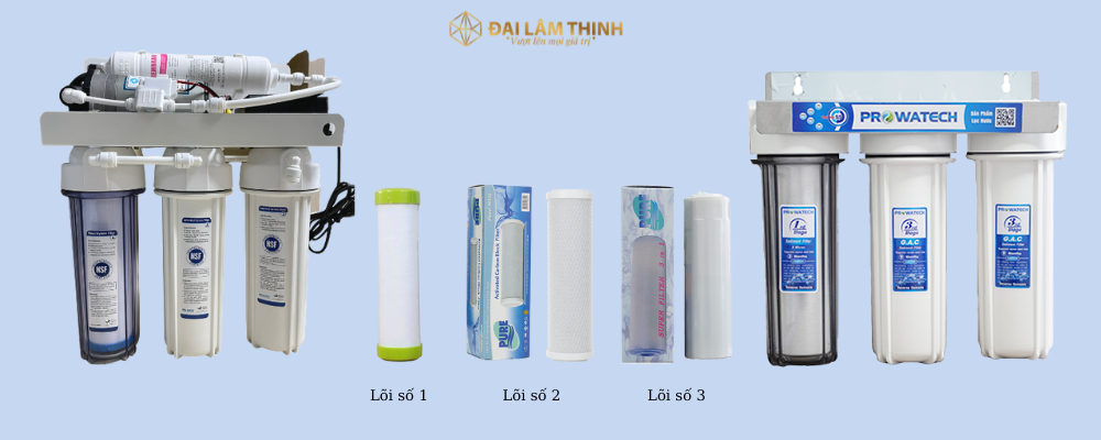 bộ lọc 3 cáp dành cho nước yếu- ĐẠI LÂM THỊNH 0853900900